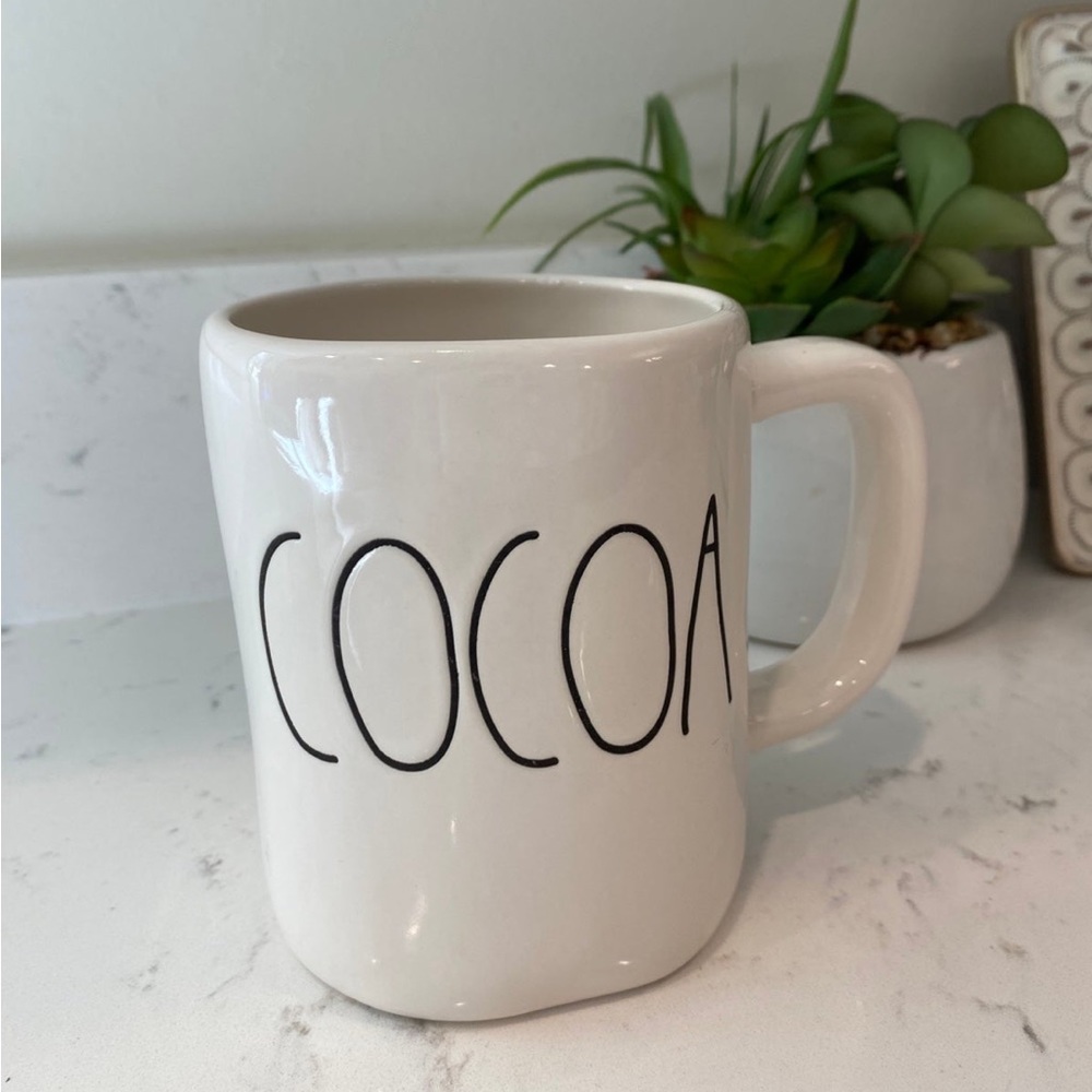 RAE DUNN COCOA‎ MUG ARTISAN COLLECTION BY MAGENTA (cocoa, coffee, latte, Tea)